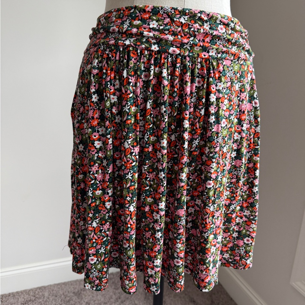 Boden Size 8 Floral Skirt - Multicolor